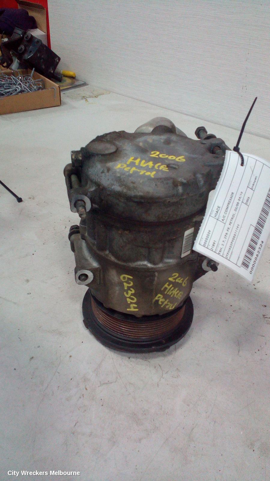 TOYOTA HIACE A/C COMPRESSOR, TRH, 2.7, 2TR-FE, PETROL, 03/2005 - 04/2019