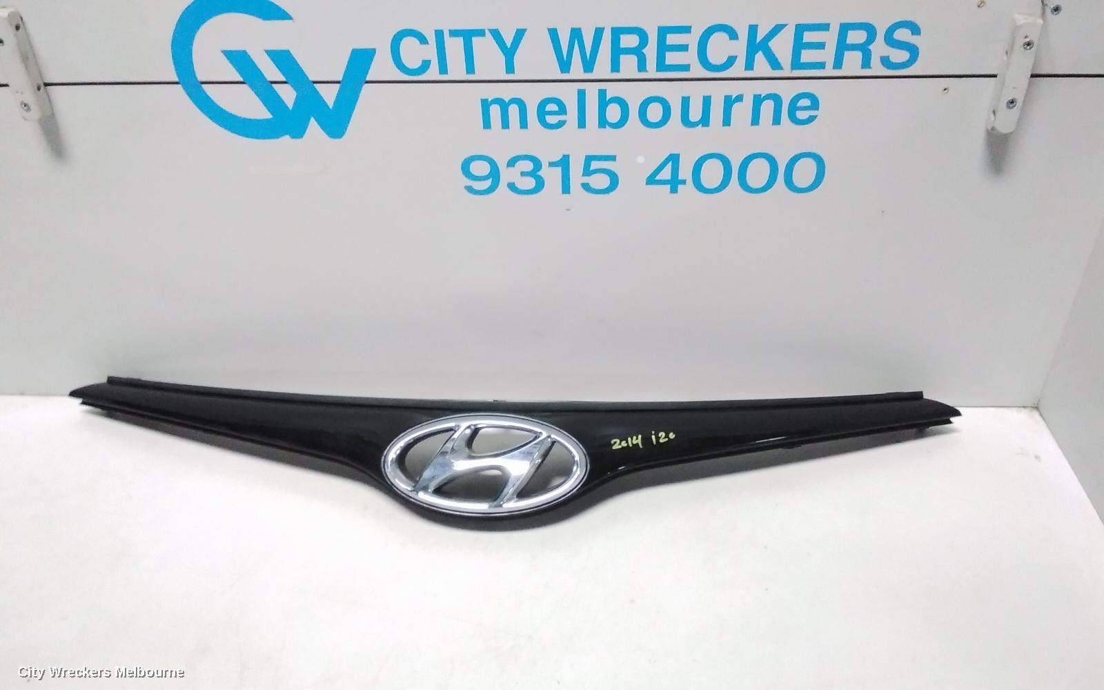 HYUNDAI I20 GRILLE, RADIATOR GRILLE, PB, 03/2012 - 12/2015