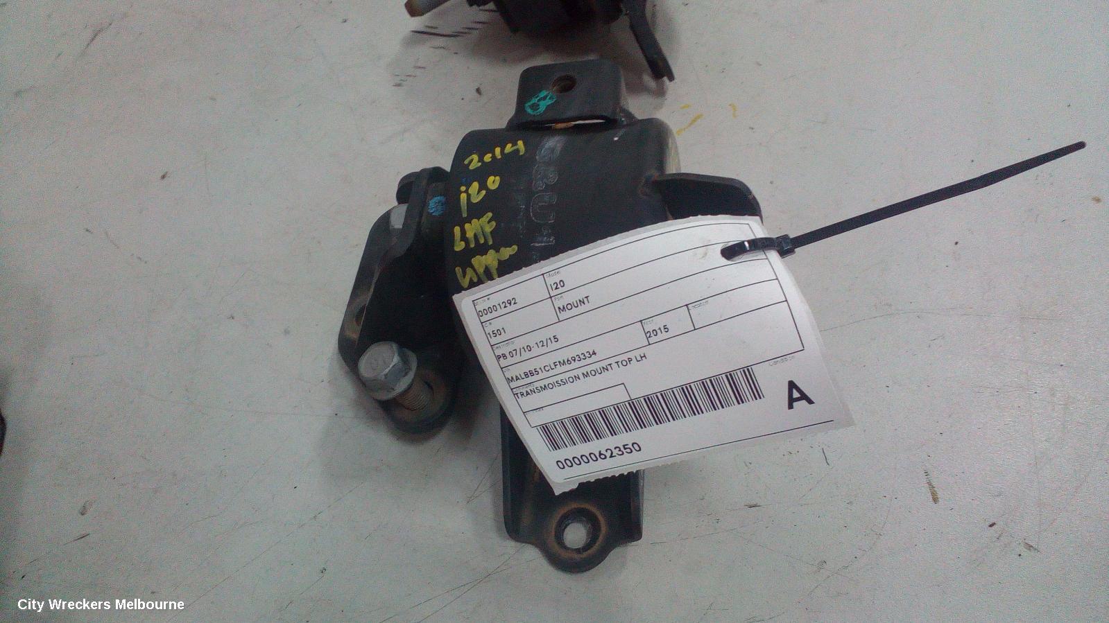 HYUNDAI I20 MOUNT, PB 04/2010 - 12/2015