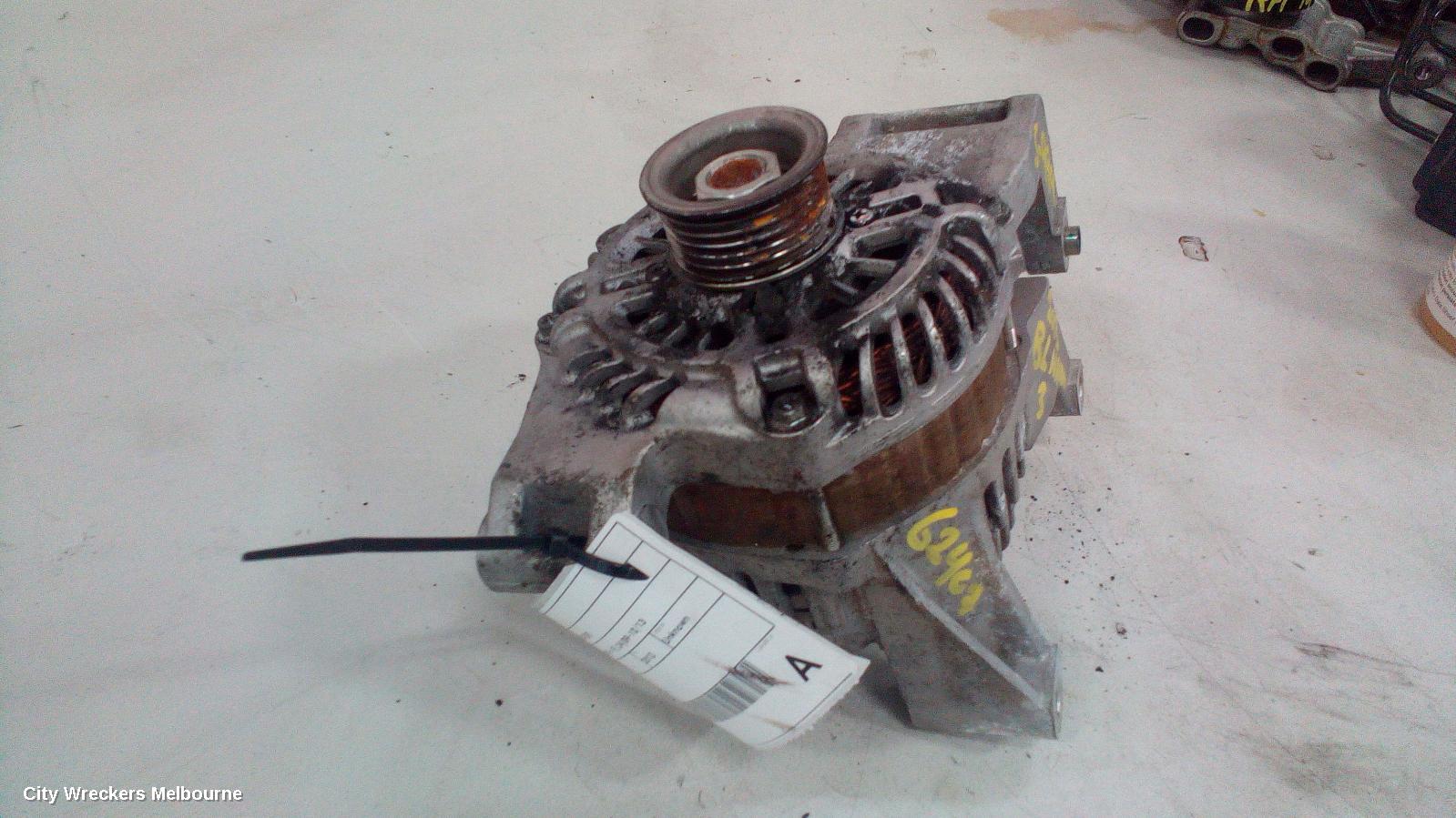 MAZDA 3 ALTERNATOR, PETROL, 2.0, LF, BL (VIN 8TH = F), 04/2009 - 10/2013
