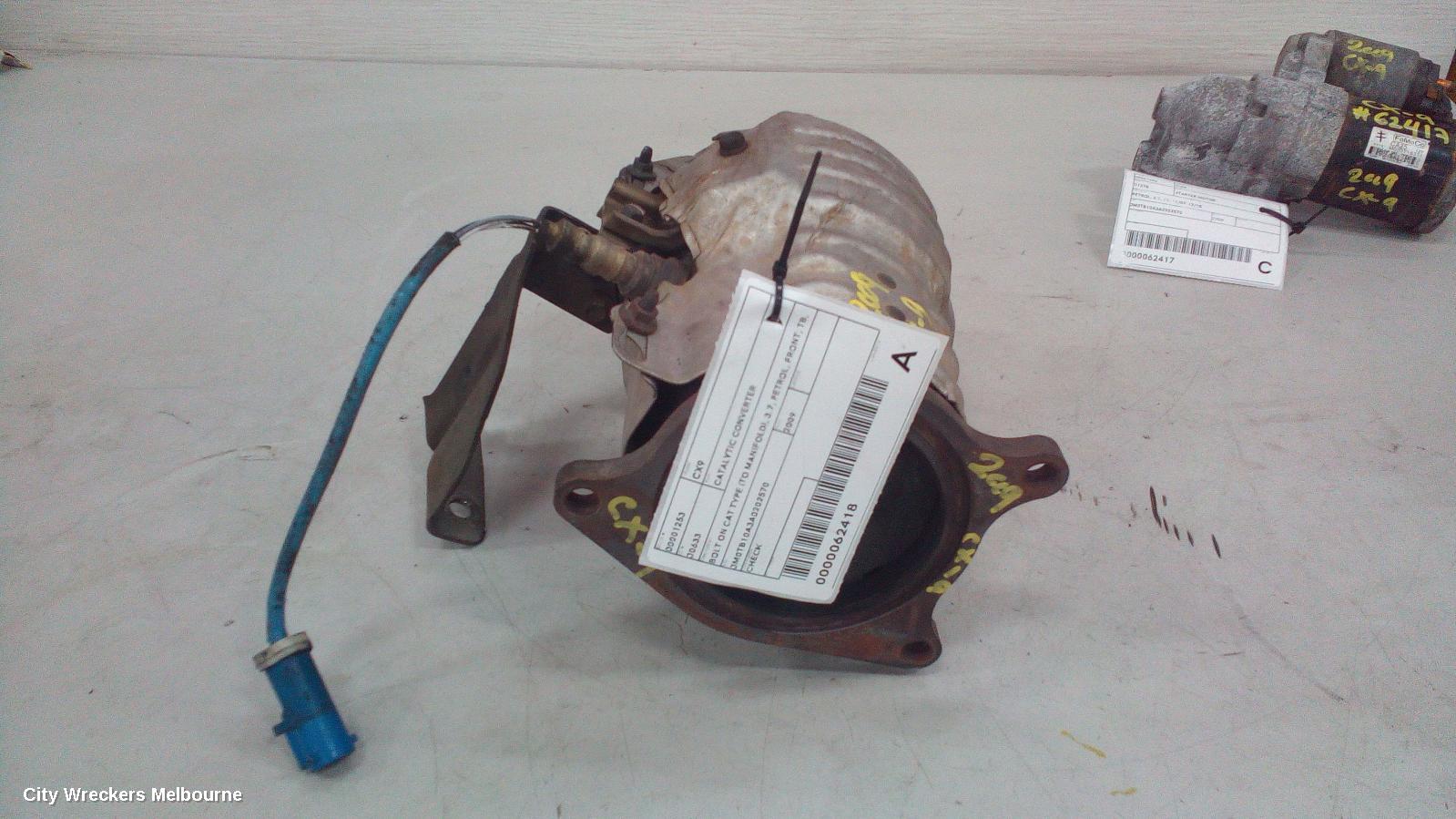 MAZDA CX9 CATALYTIC CONVERTER, BOLT ON CAT TYPE (TO MANIFOLD), 3.7, PETROL, FRONT, TB, 12/2007 - 12/2015