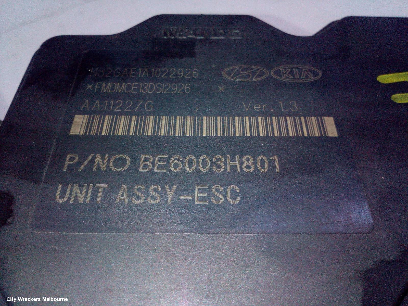 HYUNDAI ILOAD/IMAX AIRBAG MODULE/SENSOR, CLOCKSPRING, W/ AUDIO REMO & ESC TYPE, TQ, 01/2009 ONWARDS