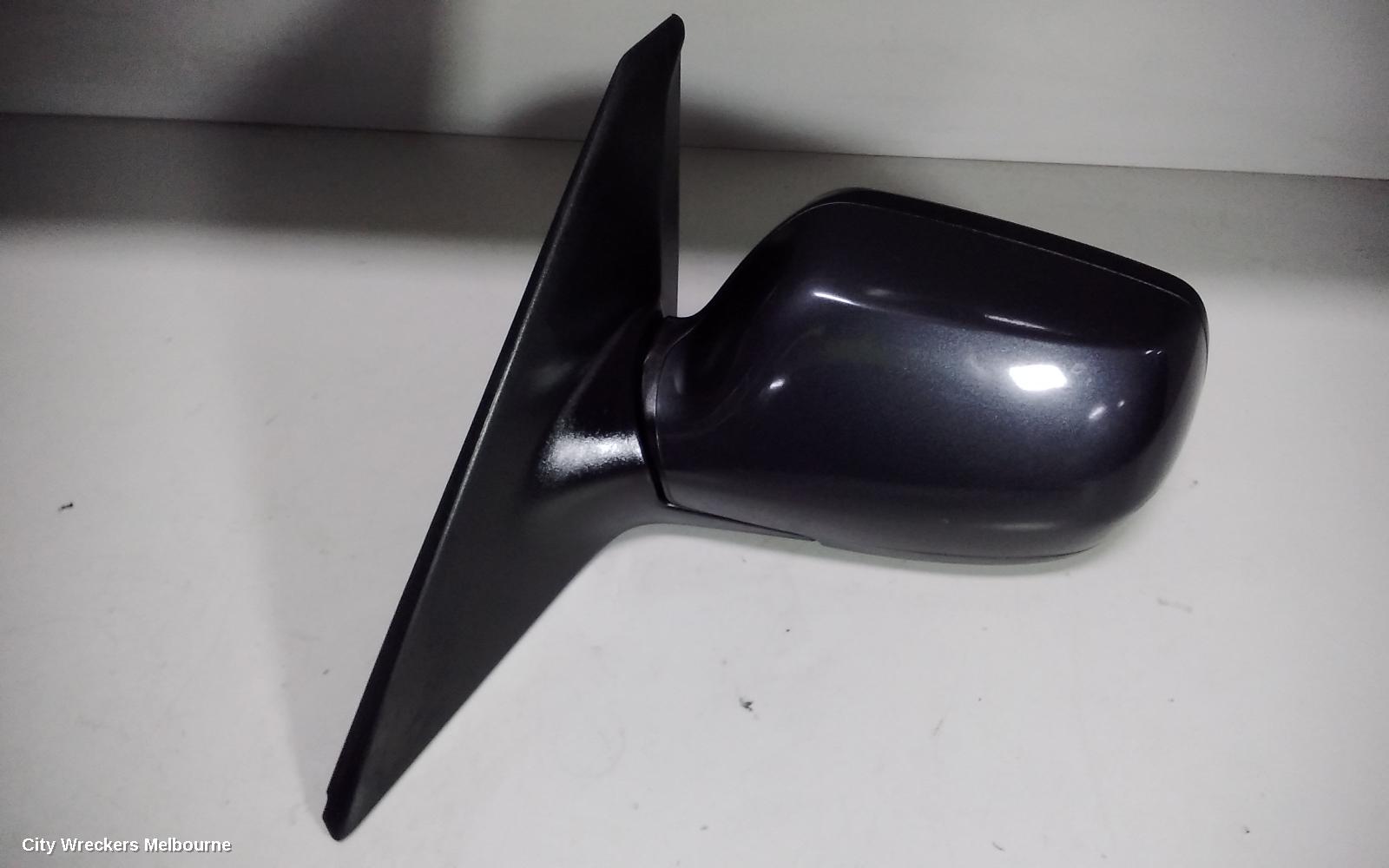 MAZDA 3 LEFT DOOR MIRROR, BK, MANUAL, SEDAN/HATCH, 01/2004 - 04/2009