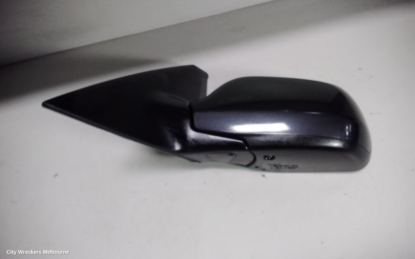 MAZDA 3 LEFT DOOR MIRROR, BK, MANUAL, SEDAN/HATCH, 01/2004 - 04/2009