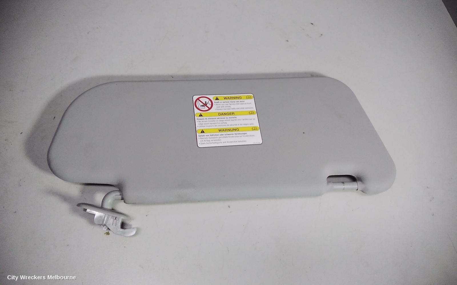 MAZDA 3 SUNVISOR, BK, LH SIDE, 01/2004 - 04/2009