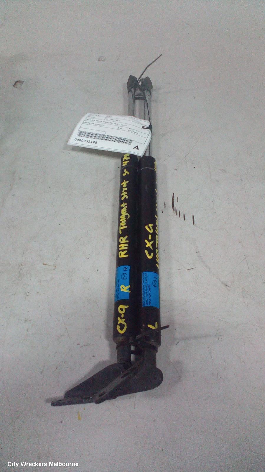 MAZDA CX9 HATCH STRUT, TAILGATE STRUT (PAIR), TB, 12/2007 - 12/2015