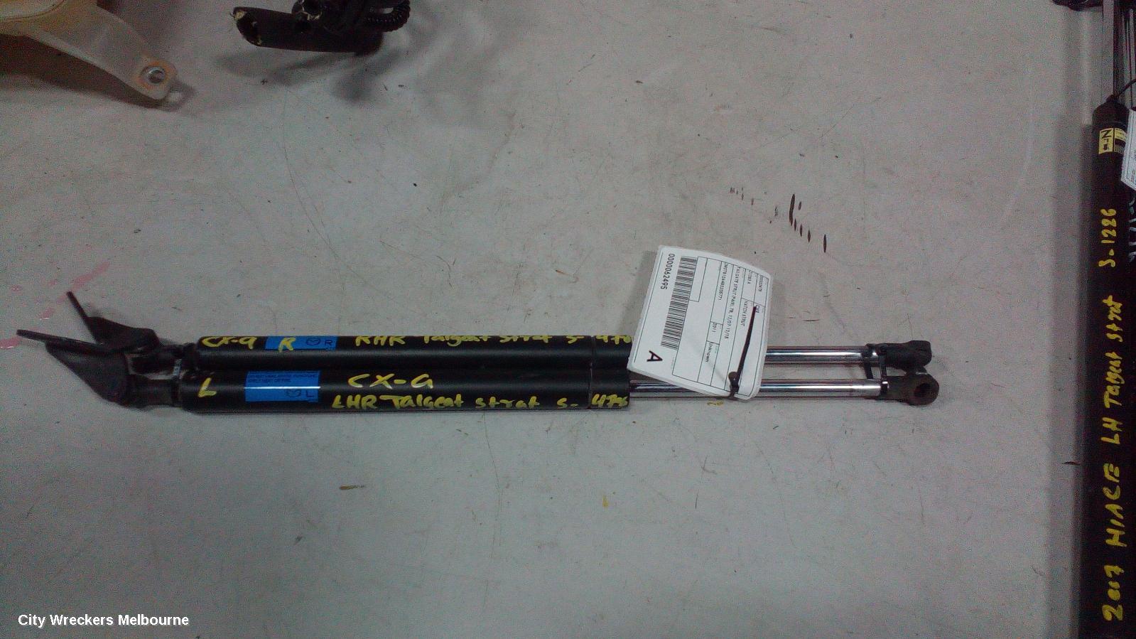 MAZDA CX9 HATCH STRUT, TAILGATE STRUT (PAIR), TB, 12/2007 - 12/2015