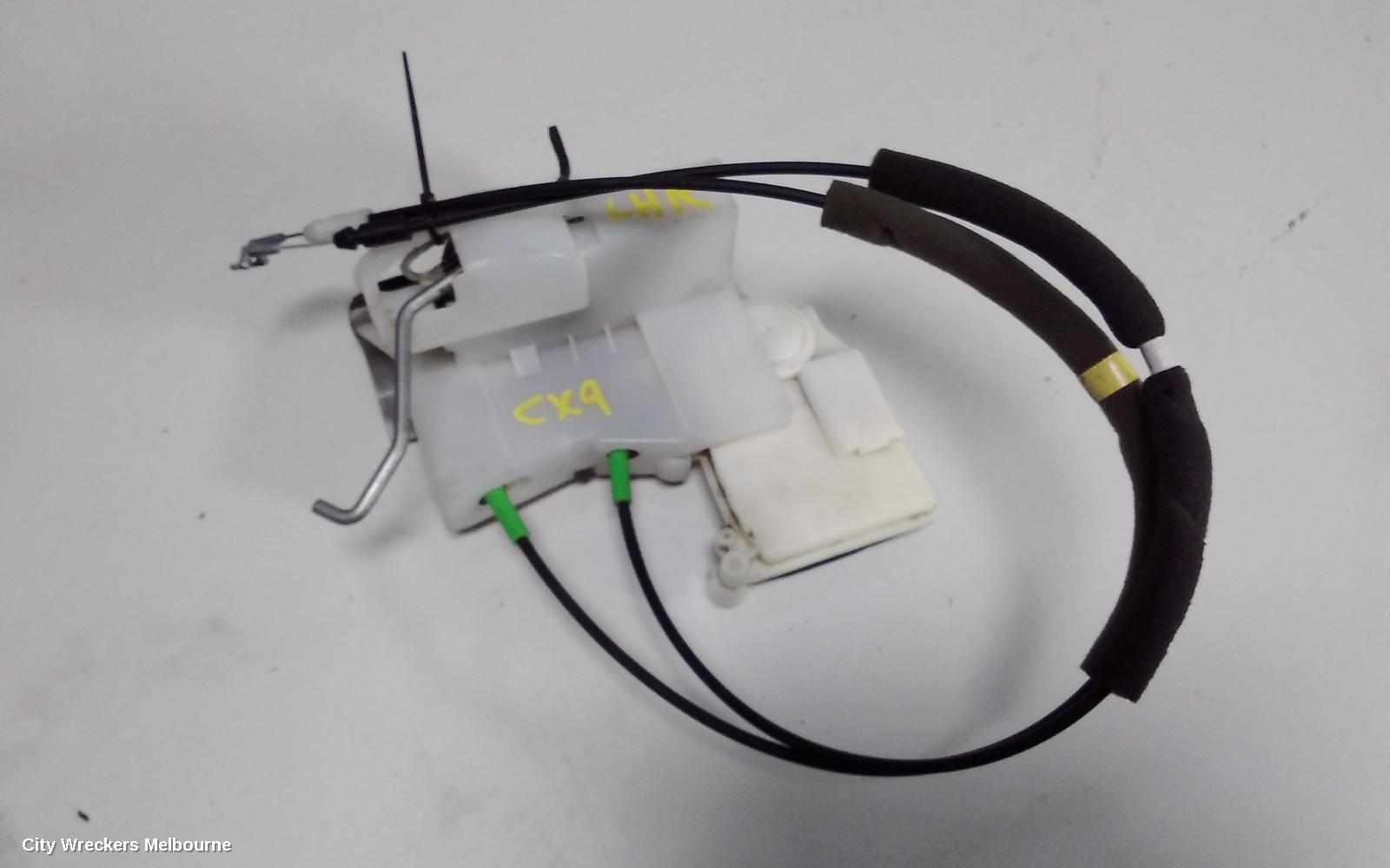 MAZDA CX9 DOOR/BOOT/GATE LOCK, LEFT REAR DOOR LOCK, TB, 12/2007 - 12/2015