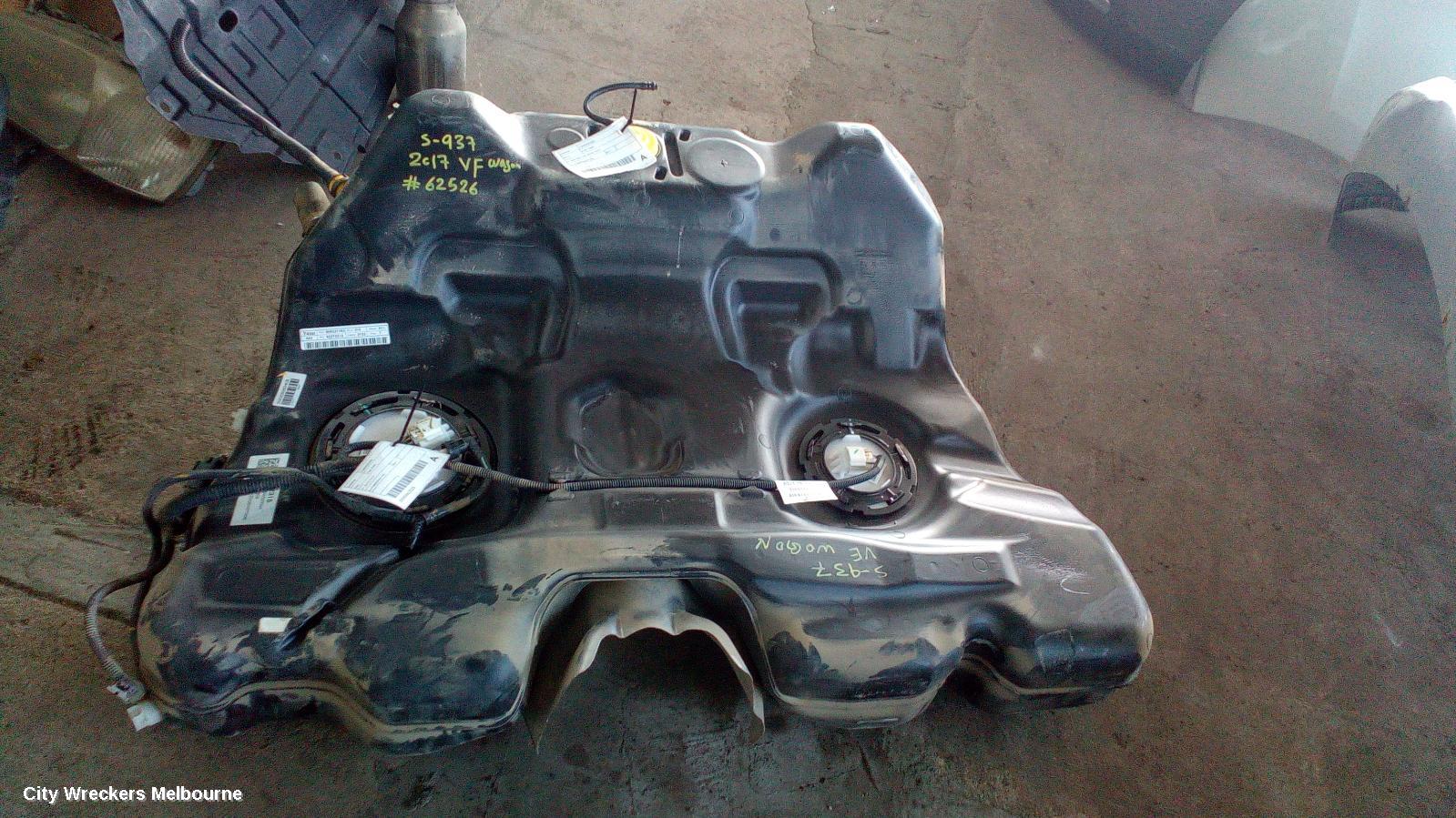 HOLDEN COMMODORE FUEL TANK, VF, NON LPG TYPE, 05/2013 - 12/2017