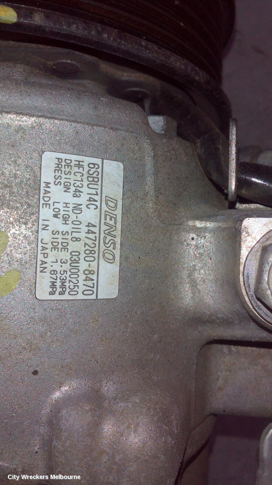 HOLDEN COMMODORE A/C COMPRESSOR, VF, 3.0, 05/2013 - 12/2017