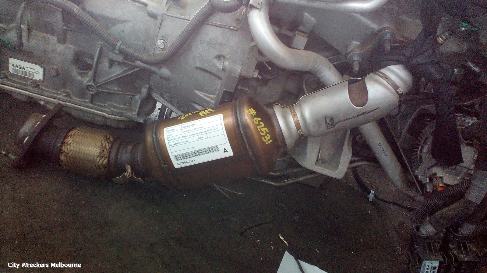HOLDEN COMMODORE CATALYTIC CONVERTER, MANIFOLD-CAT TYPE, 3.0, LFW, RH SIDE, VF, 05/2013 - 12/2017
