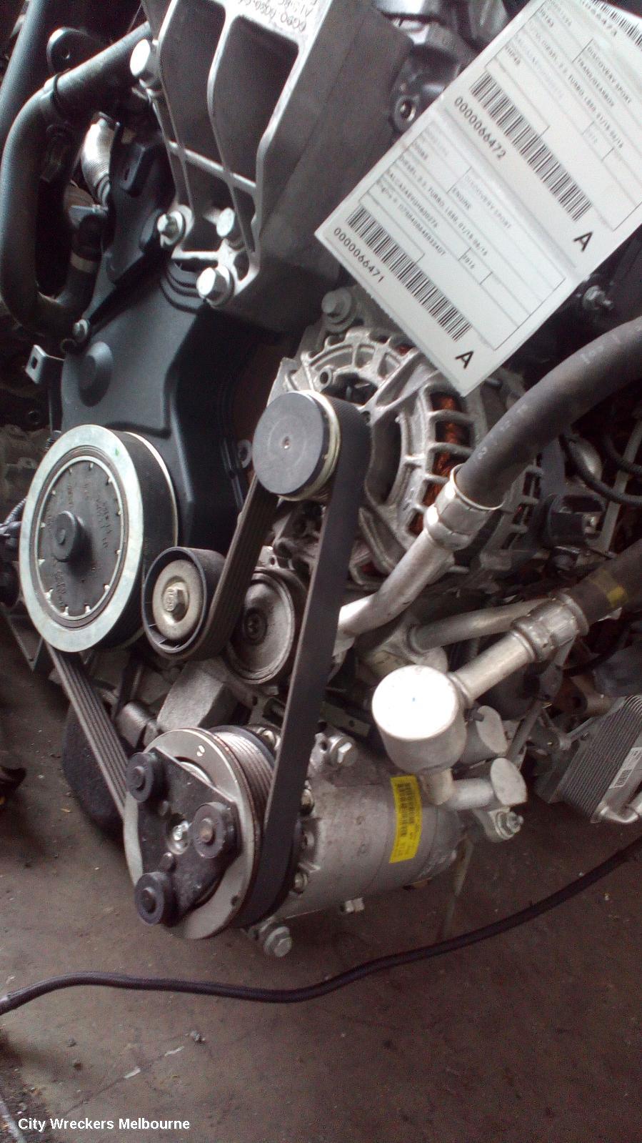 LAND ROVER DISCOVERY SPORT ENGINE, DIESEL, 2.2, TURBO, L550, 01/2015 - 06/2016