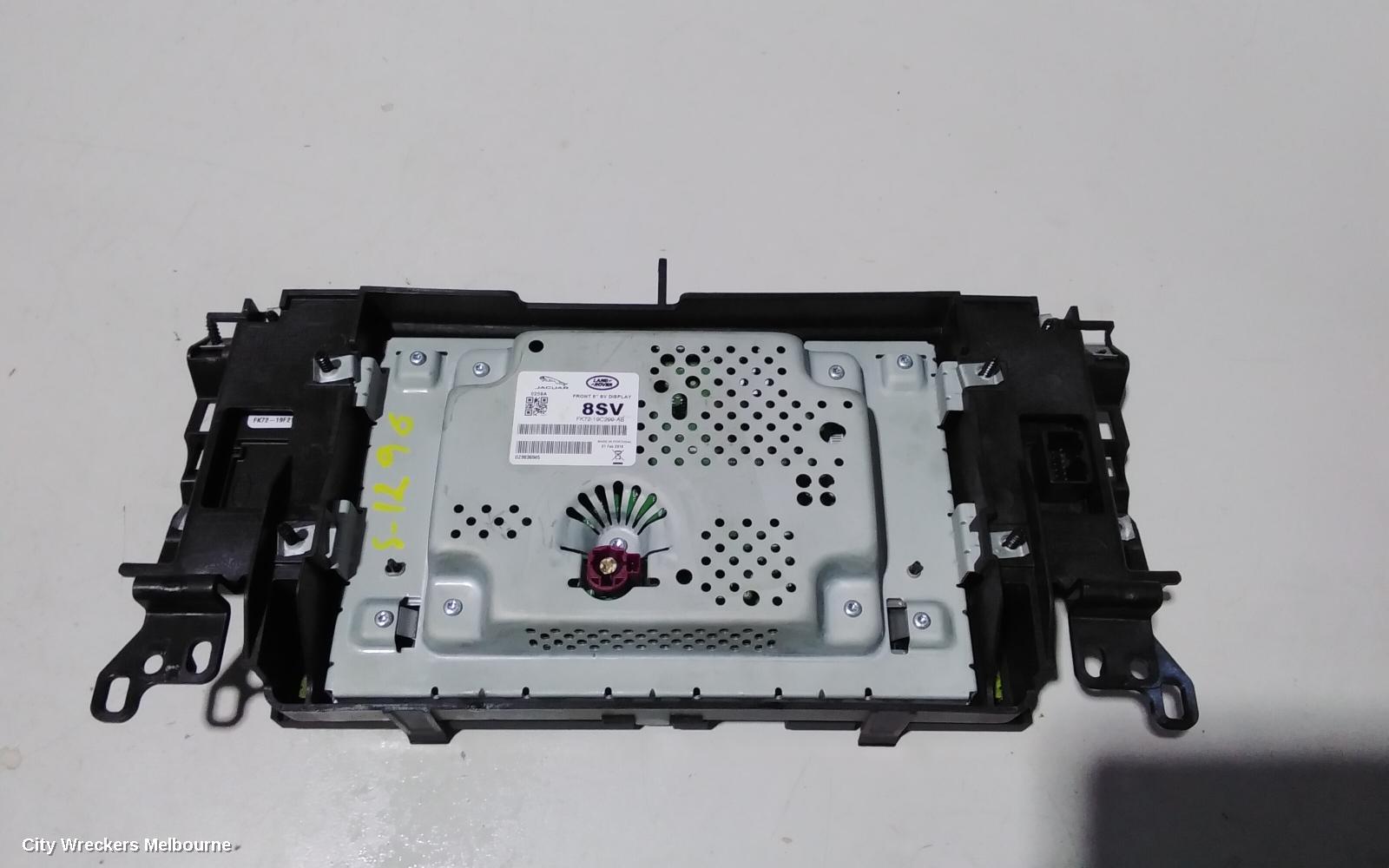 LAND ROVER DISCOVERY SPORT RADIO/CD/DVD/SAT/TV, HEAD UNIT, DIGITAL AUDIO, W/ SAT NAV, NON TELEMATICS, LEVEL C, L550, 01/2015 - 06/2019