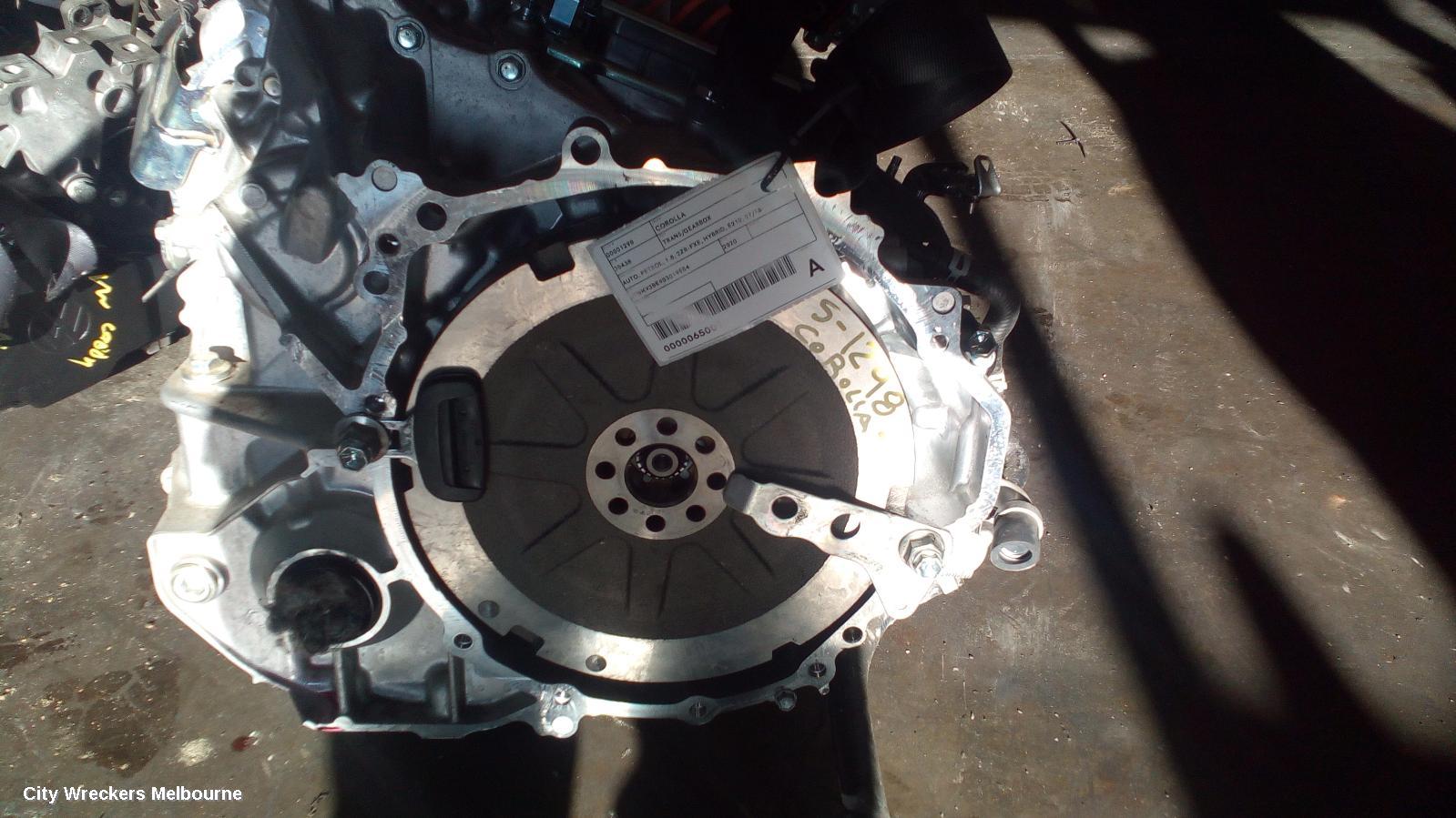 TOYOTA COROLLA TRANS/GEARBOX, AUTO, PETROL, 1.8, 2ZR-FXE, HYBRID, E210, 07/2018 ONWARDS