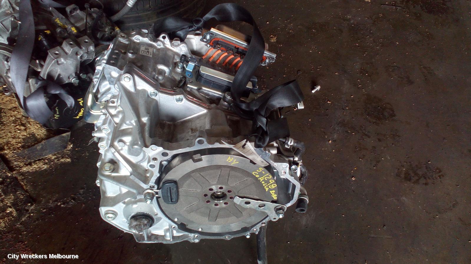 TOYOTA COROLLA TRANS/GEARBOX, AUTO, PETROL, 1.8, 2ZR-FXE, HYBRID, E210, 07/2018 ONWARDS