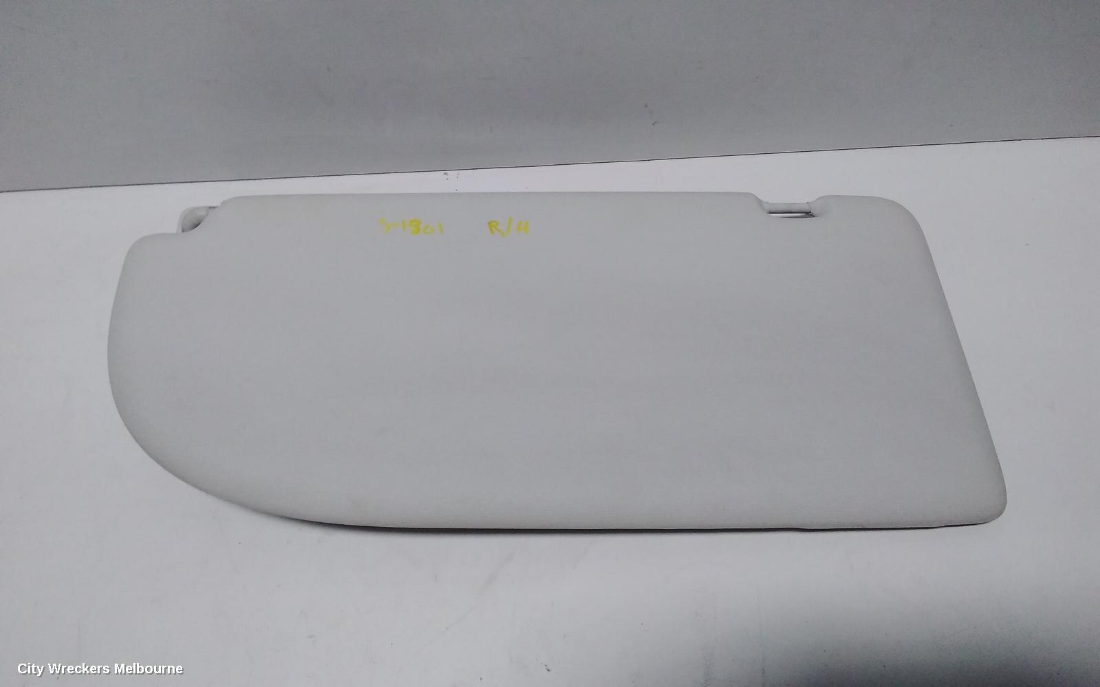 VOLKSWAGEN CADDY SUNVISOR, 2K, RH SIDE, 08/2010 - 06/2015