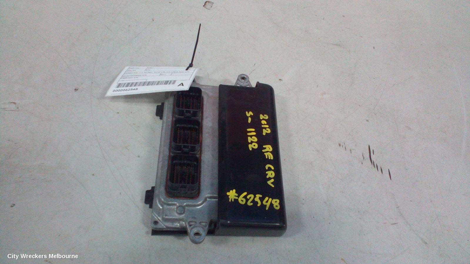HONDA CRV ECU, ENGINE ECU, 2.4, PETROL, AUTO T/M, P/N 37820-RZA-Q73 RE, ECU ONLY, 02/2007 - 10/2012