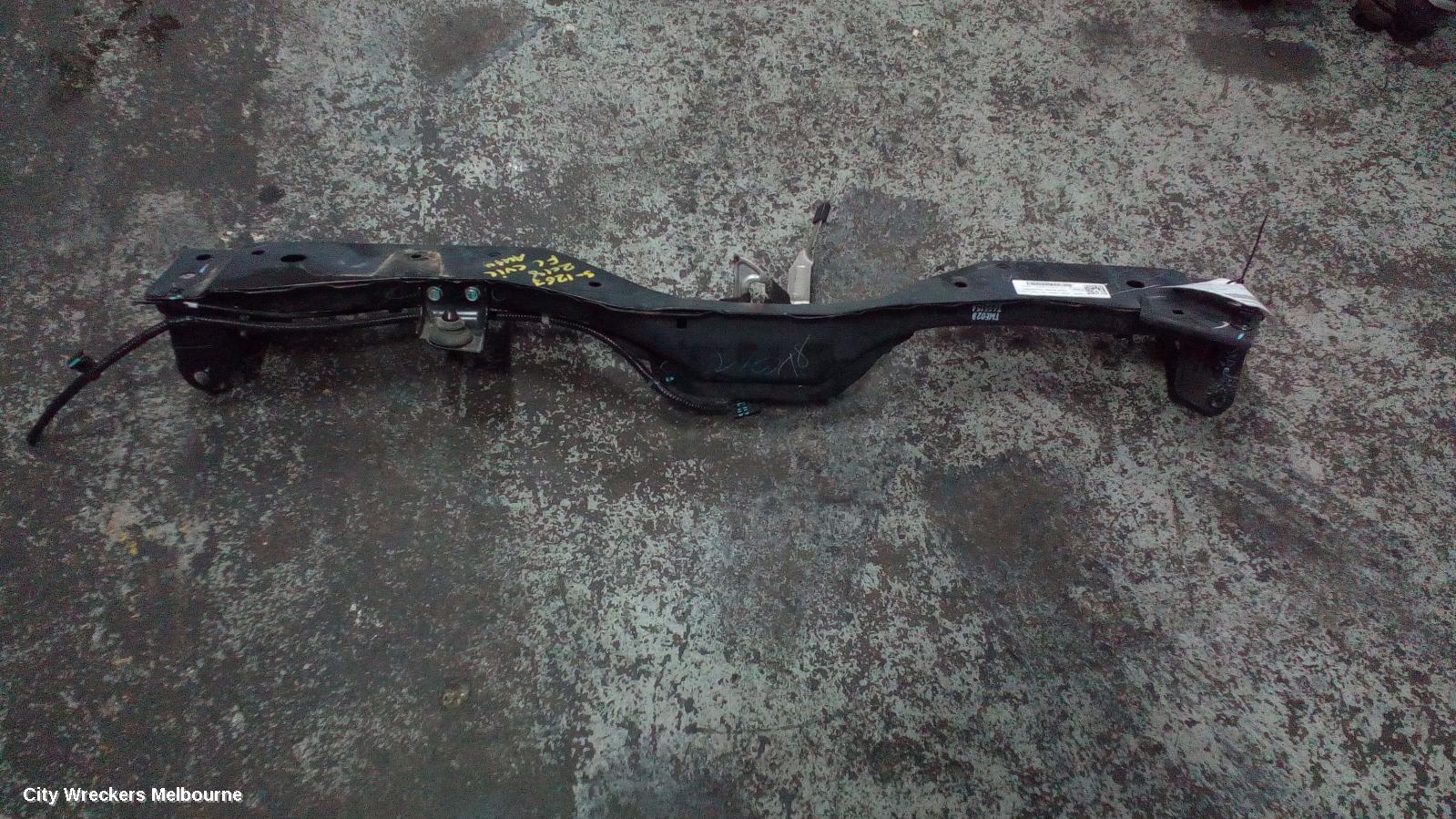HONDA CIVIC RADIATOR SUPPORT, 10TH GEN, SEDAN/HATCH, VTI-L/RS/VTI-LX, 05/2016 ONWARDS