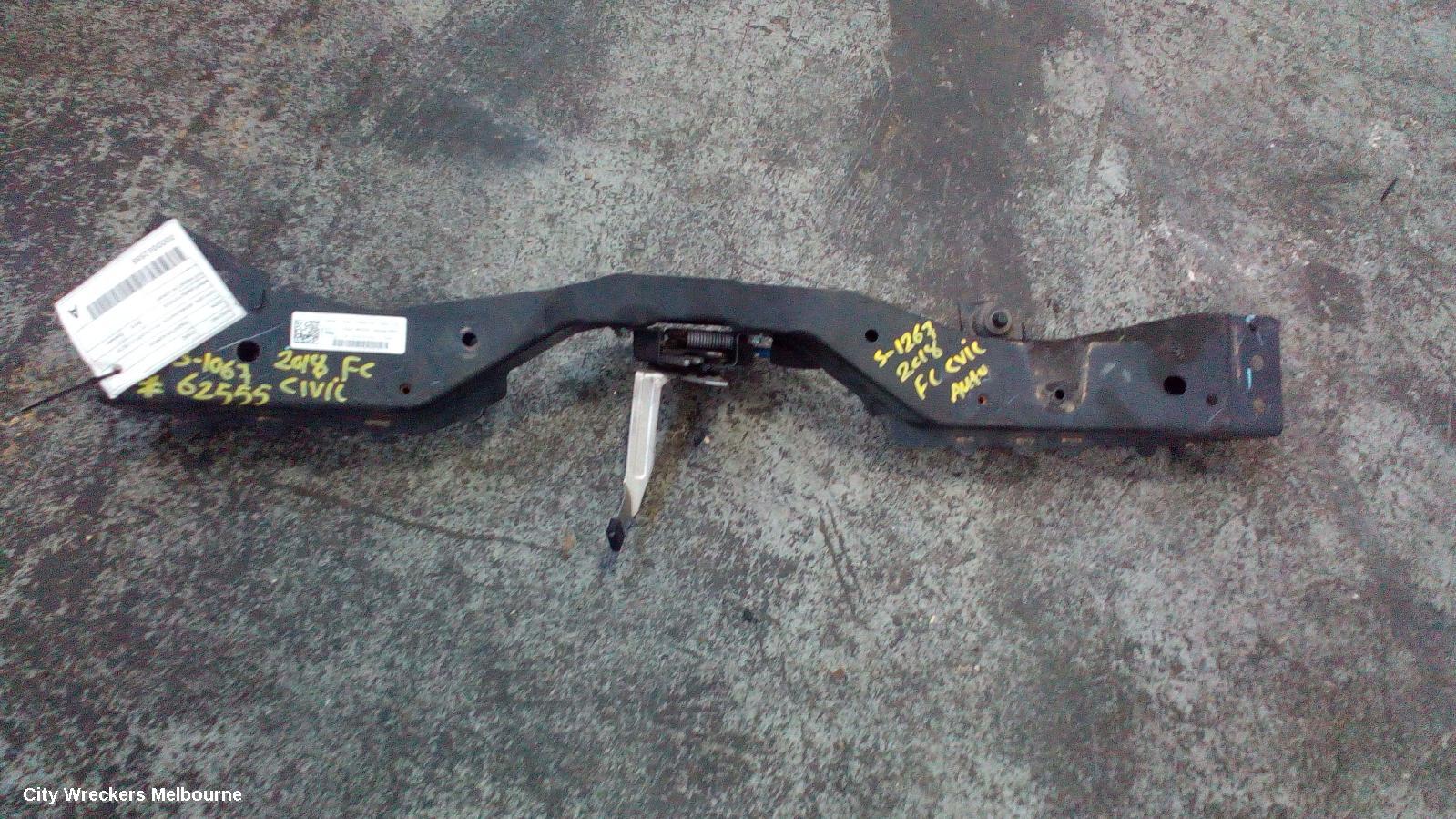 HONDA CIVIC RADIATOR SUPPORT, 10TH GEN, SEDAN/HATCH, VTI-L/RS/VTI-LX, 05/2016 ONWARDS