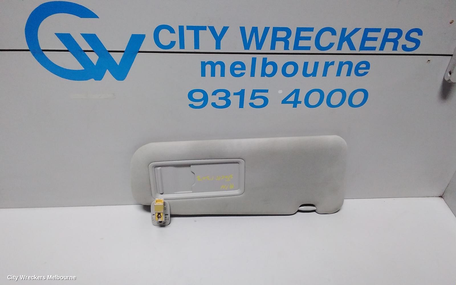 MAZDA CX9 SUNVISOR, TC, RH SIDE, 07/2016 ONWARDS