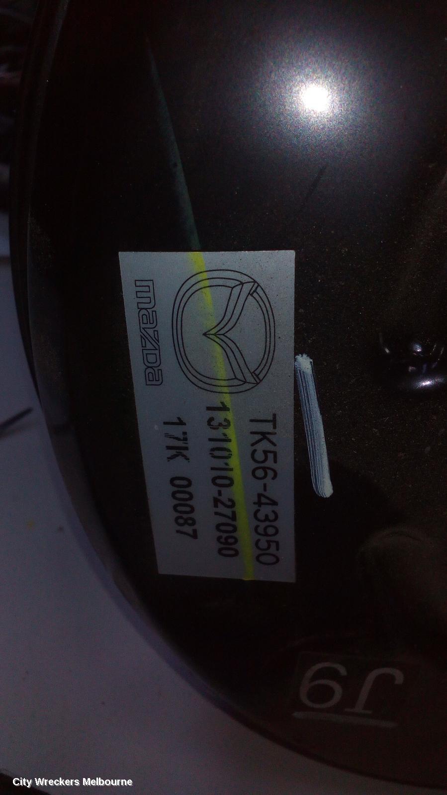 MAZDA CX9 BRAKE BOOSTER, PETROL, 2.5, TURBO, TC, 07/2016 ONWARDS