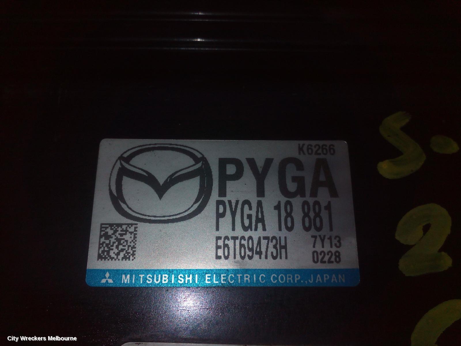 MAZDA CX9 ECU, ENGINE ECU, 2.5, PETROL, TURBO, ECU ONLY, TC, 07/2016 ONWARDS