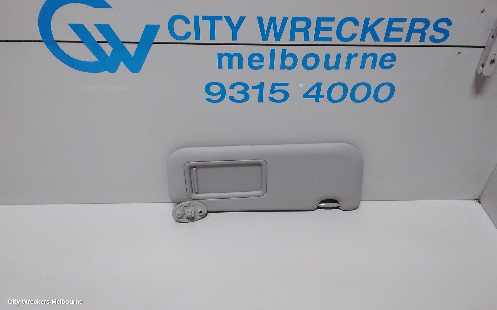 TOYOTA COROLLA SUNVISOR, ZRE182R, RH SIDE, 10/2012 - 06/2018