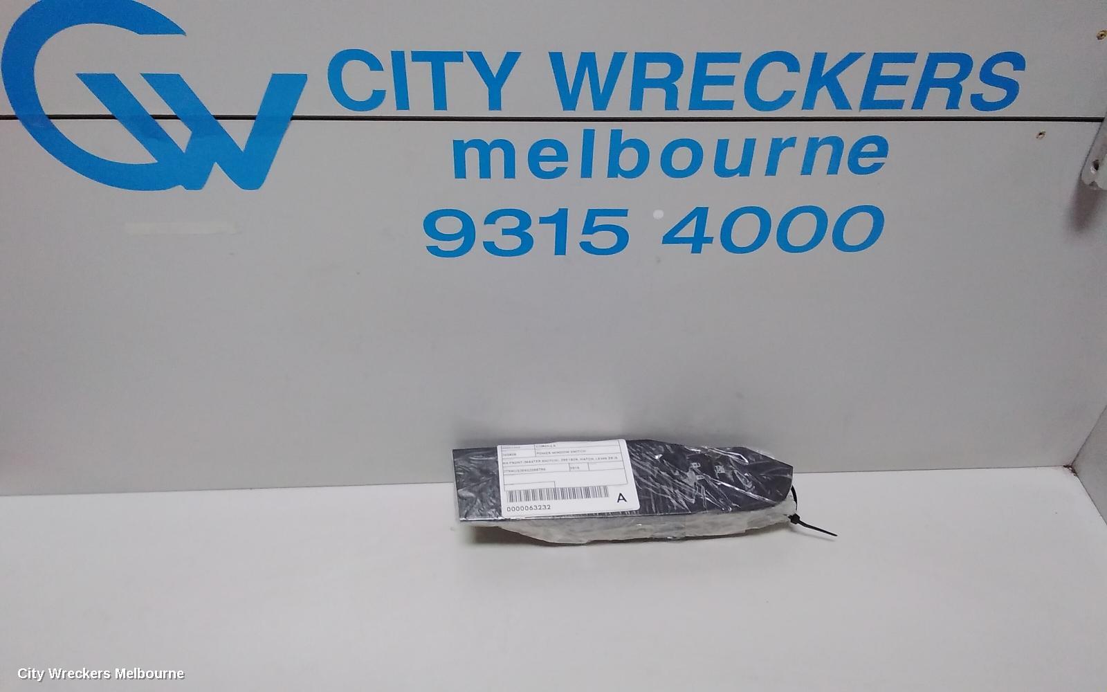 TOYOTA COROLLA PWR DR WIND SWITCH, RH FRONT (MASTER SWITCH), ZRE182R, HATCH, LEVIN ZR (S PACKAGE), 03/2015 - 06/2018