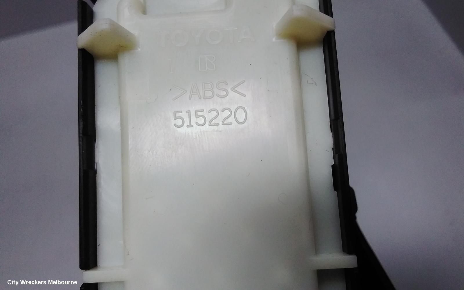 TOYOTA COROLLA PWR DR WIND SWITCH, RH FRONT (MASTER SWITCH), ZRE182R, HATCH, LEVIN ZR (S PACKAGE), 03/2015 - 06/2018