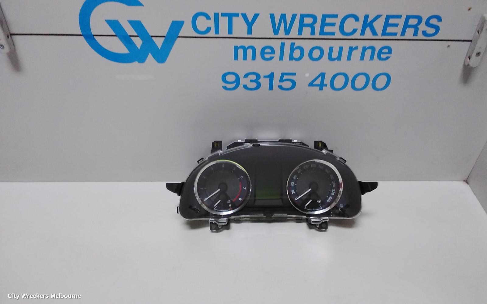 TOYOTA COROLLA INSTRUMENT CLUSTER, 1.8, 2ZR-FE, AUTO T/M, LEVIN SX/ZR, ZRE182R, HATCH, 10/2012 - 05/2015