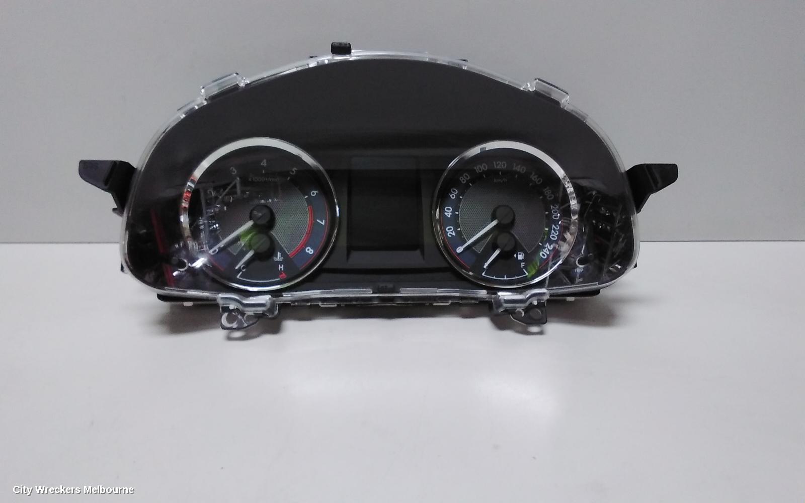 TOYOTA COROLLA INSTRUMENT CLUSTER, 1.8, 2ZR-FE, AUTO T/M, LEVIN SX/ZR, ZRE182R, HATCH, 10/2012 - 05/2015