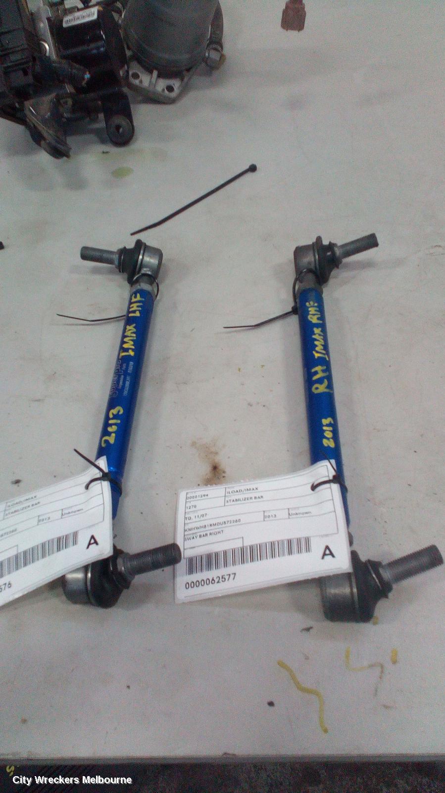 HYUNDAI ILOAD/IMAX STABILISER BAR, TQ, STABILIZER LINK (LH SIDE), 11/2007 - 03/2021