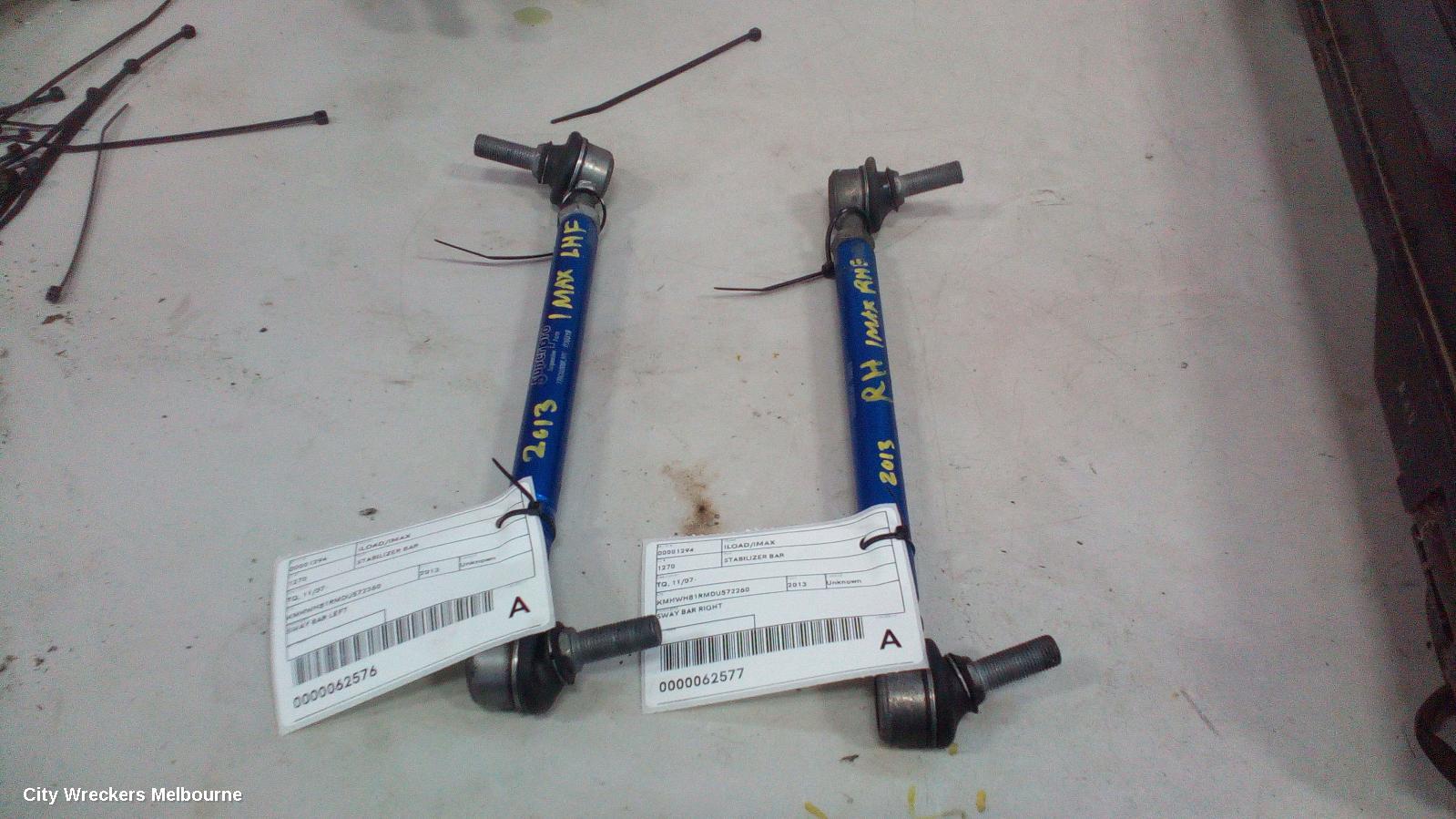 HYUNDAI ILOAD/IMAX STABILISER BAR, TQ, STABILIZER LINK (RH SIDE), 11/2007 - 03/2021