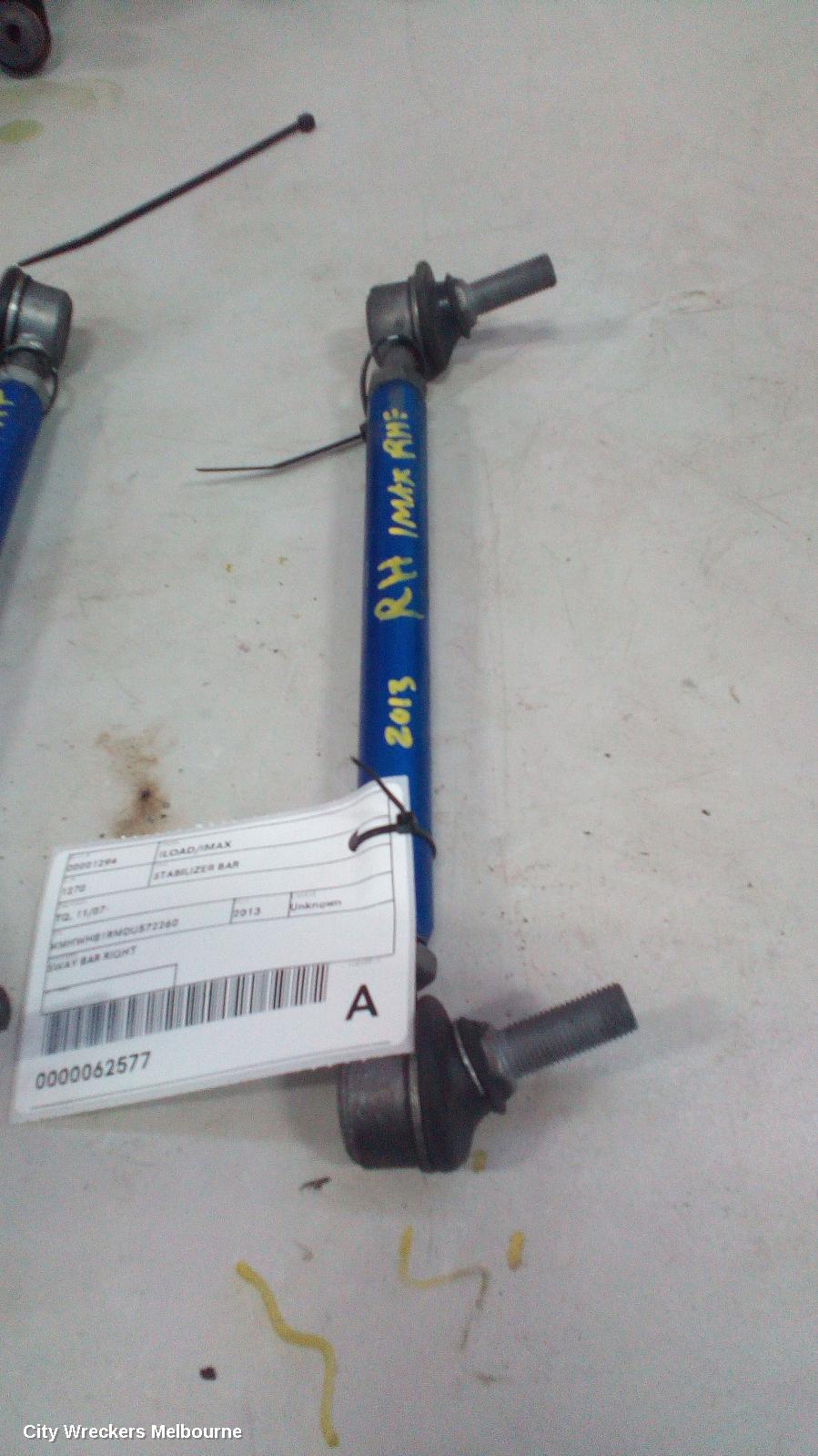 HYUNDAI ILOAD/IMAX STABILISER BAR, TQ, STABILIZER LINK (RH SIDE), 11/2007 - 03/2021