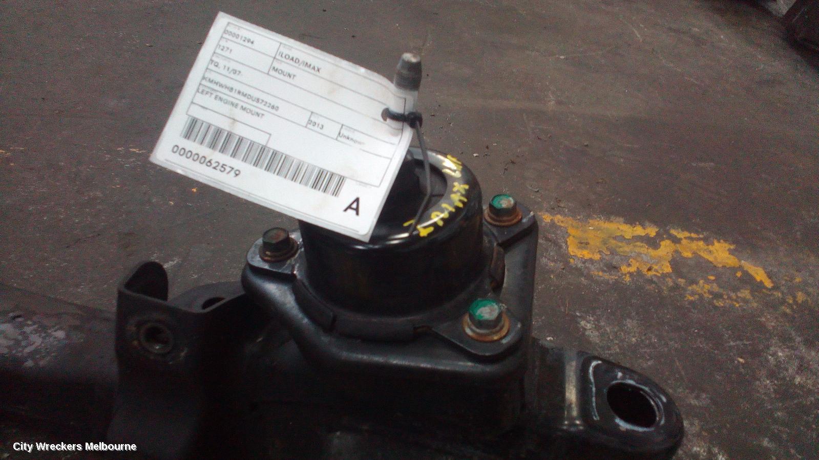 HYUNDAI ILOAD/IMAX MOUNT, TQ, 11/2007 - 03/2021