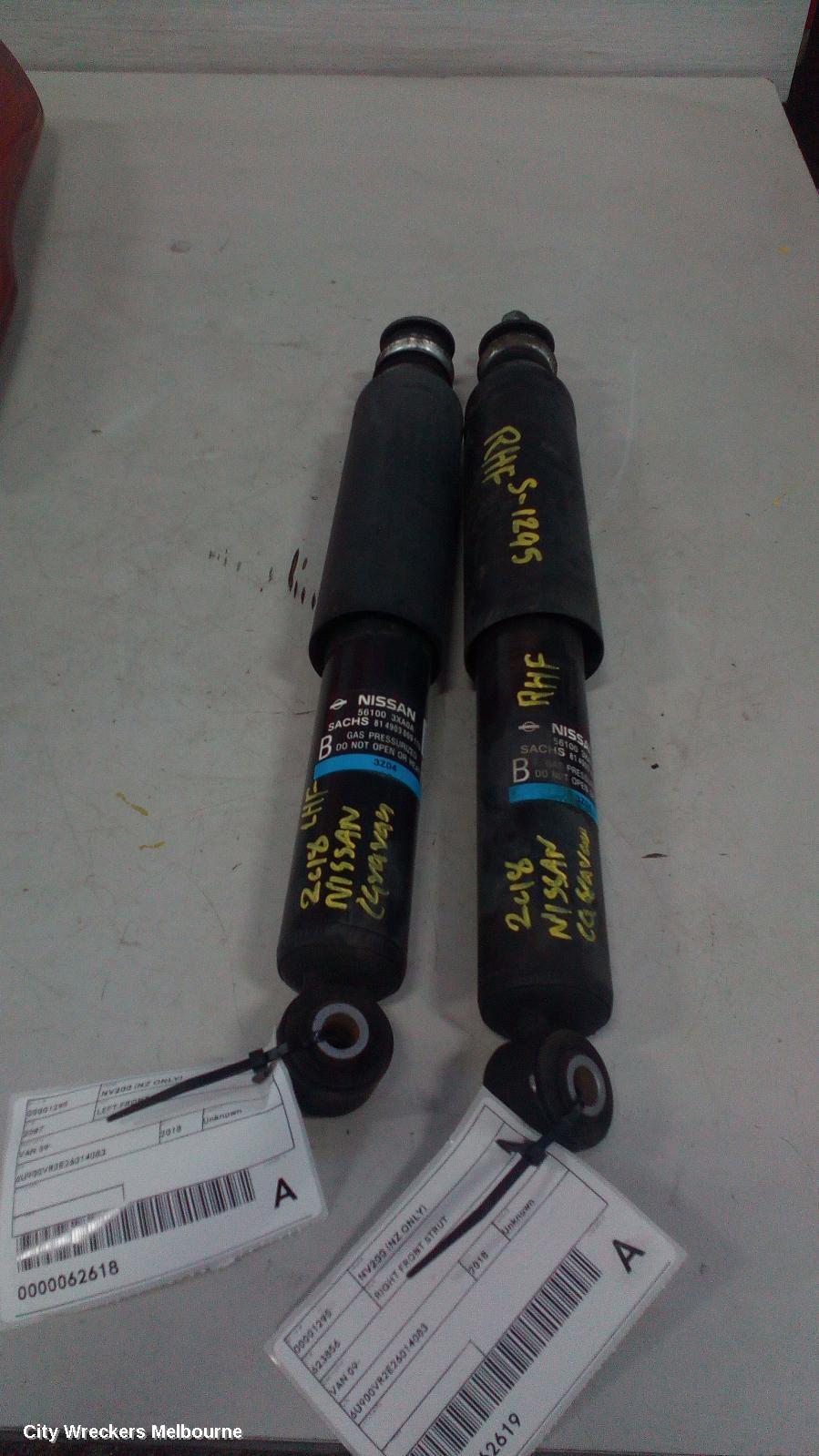 NISSAN NV200 (NZ ONLY) LEFT FRONT STRUT, VAN 09-