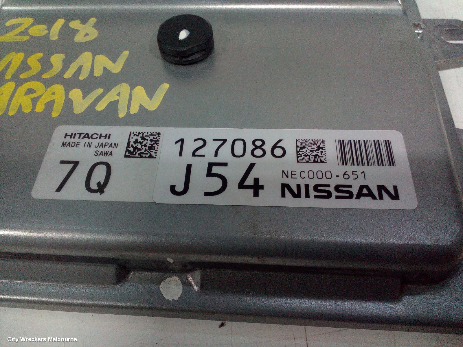 NISSAN NV200 (NZ ONLY) ECU, VAN 09-