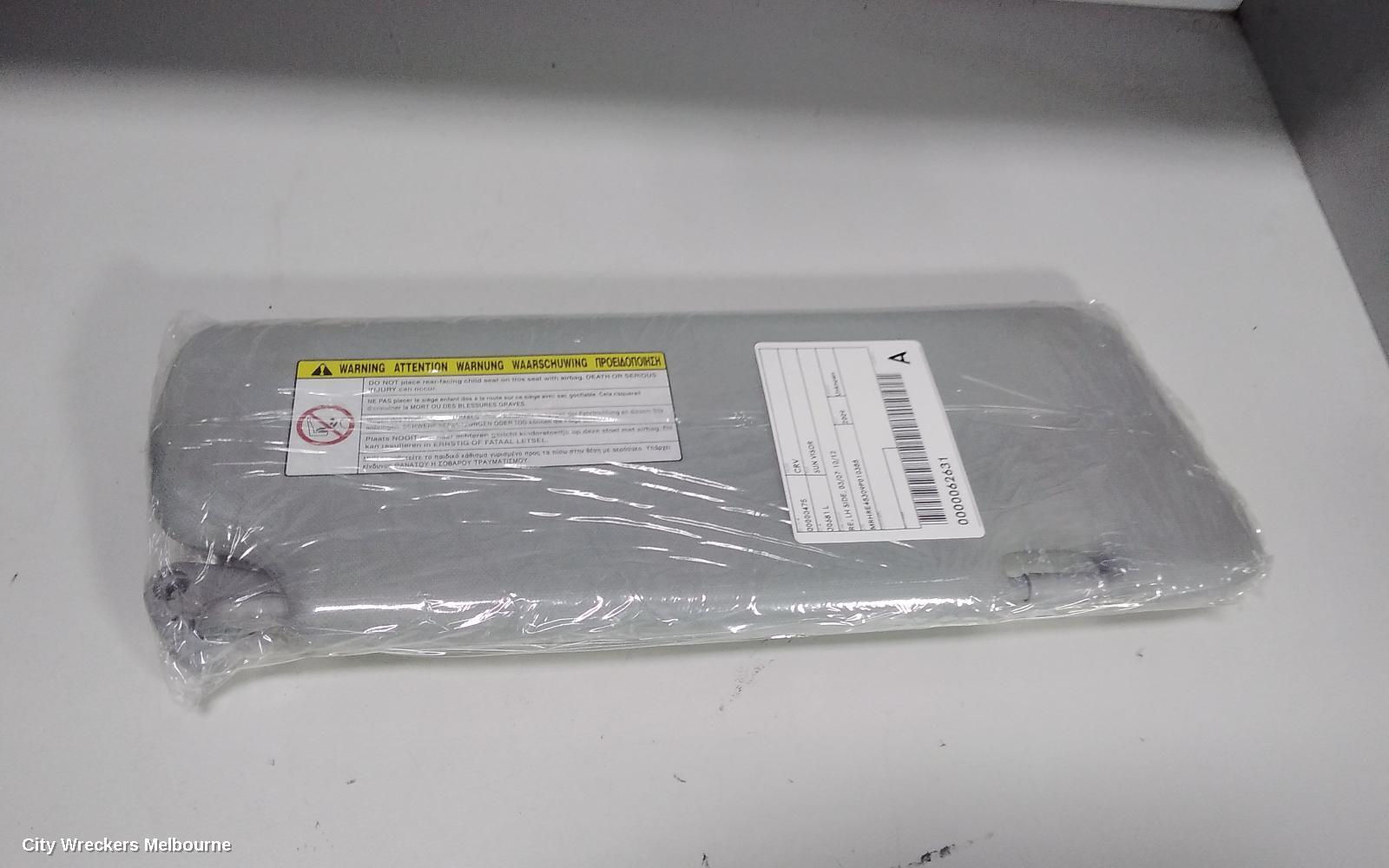 HONDA CRV SUNVISOR, RE, LH SIDE, 03/2007 - 10/2012