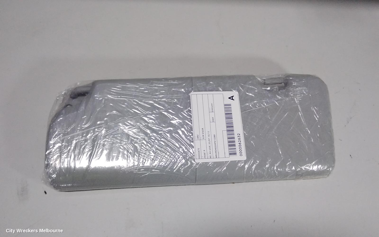 HONDA CRV SUNVISOR, RE, RH SIDE, 03/2007 - 10/2012