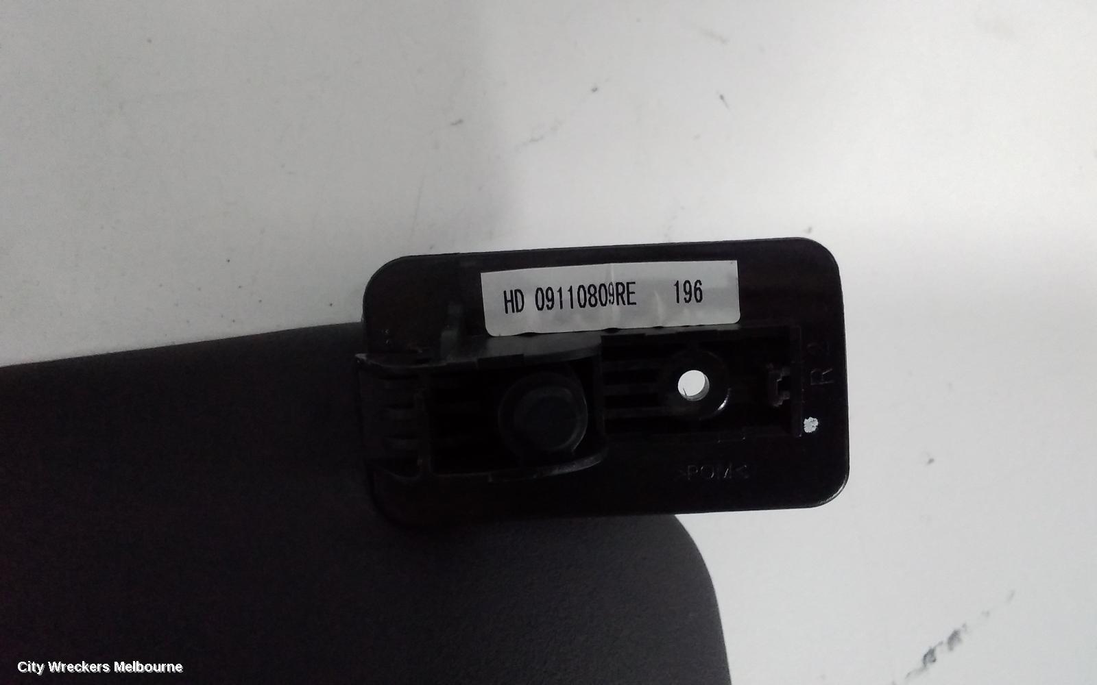 HOLDEN COMMODORE SUNVISOR, VE, RH SIDE, DARK GREY, 08/2006 - 04/2013