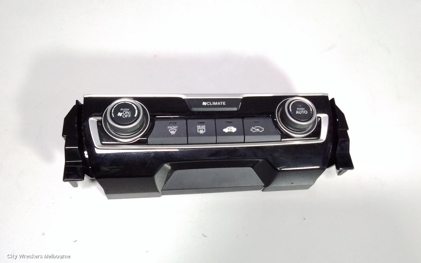 HONDA CIVIC HEATER/AC CONTROLS, 10TH GEN, CLIMATE CONTROL TYPE, 05/2016 - 03/2020