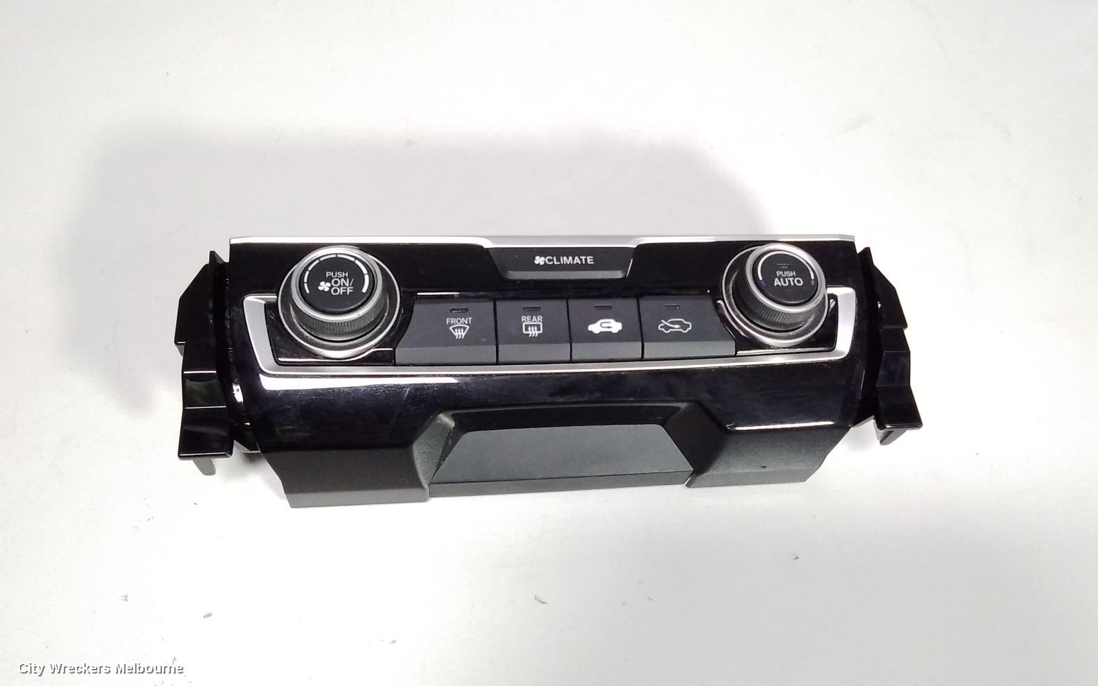 HONDA CIVIC HEATER/AC CONTROLS, 10TH GEN, CLIMATE CONTROL TYPE, 05/2016 - 03/2020