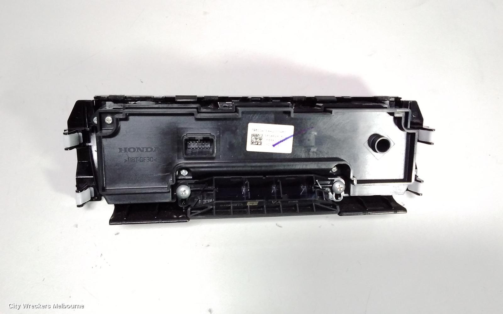 HONDA CIVIC HEATER/AC CONTROLS, 10TH GEN, CLIMATE CONTROL TYPE, 05/2016 - 03/2020
