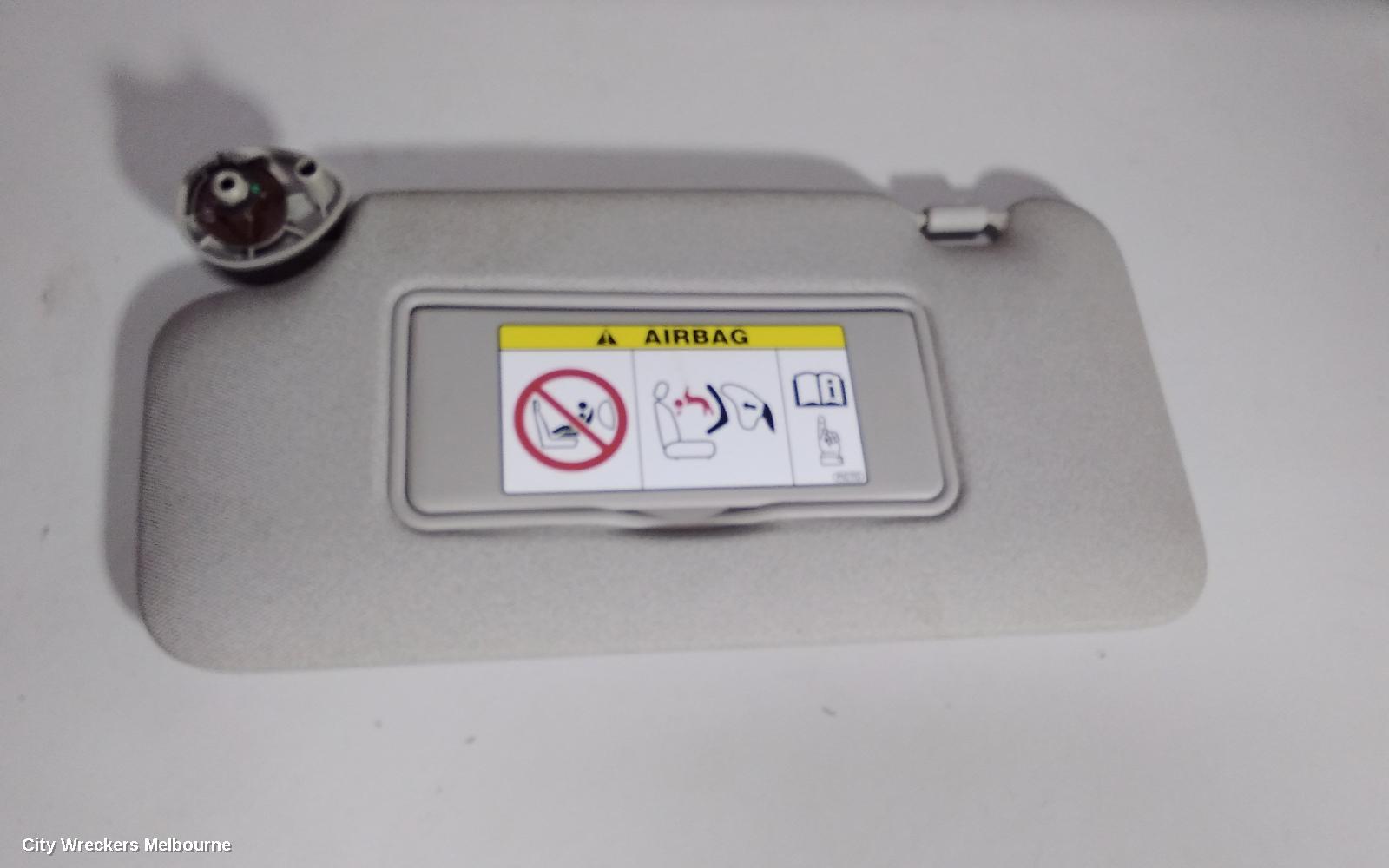 HONDA HRV SUNVISOR, RU5, LH SIDE, 12/2014 ONWARDS