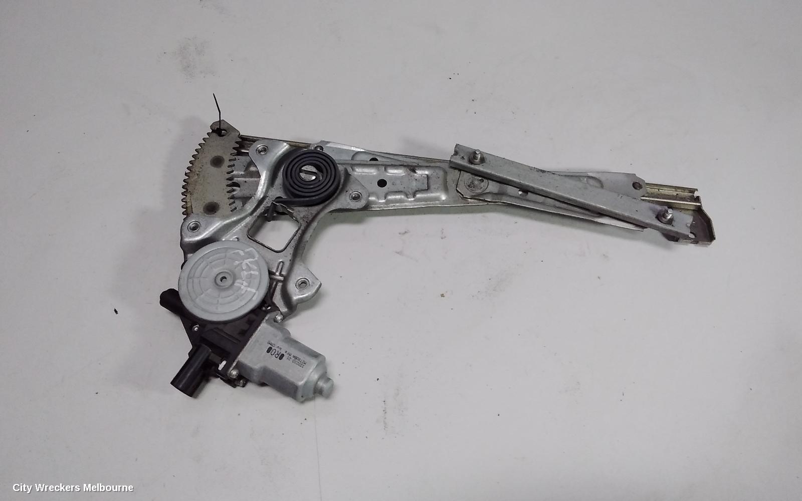 HONDA CIVIC LEFT FRONT WINDOW REG/MOTOR, 9TH GEN, HATCH (VIN SHHFK), 02/2012 - 04/2016