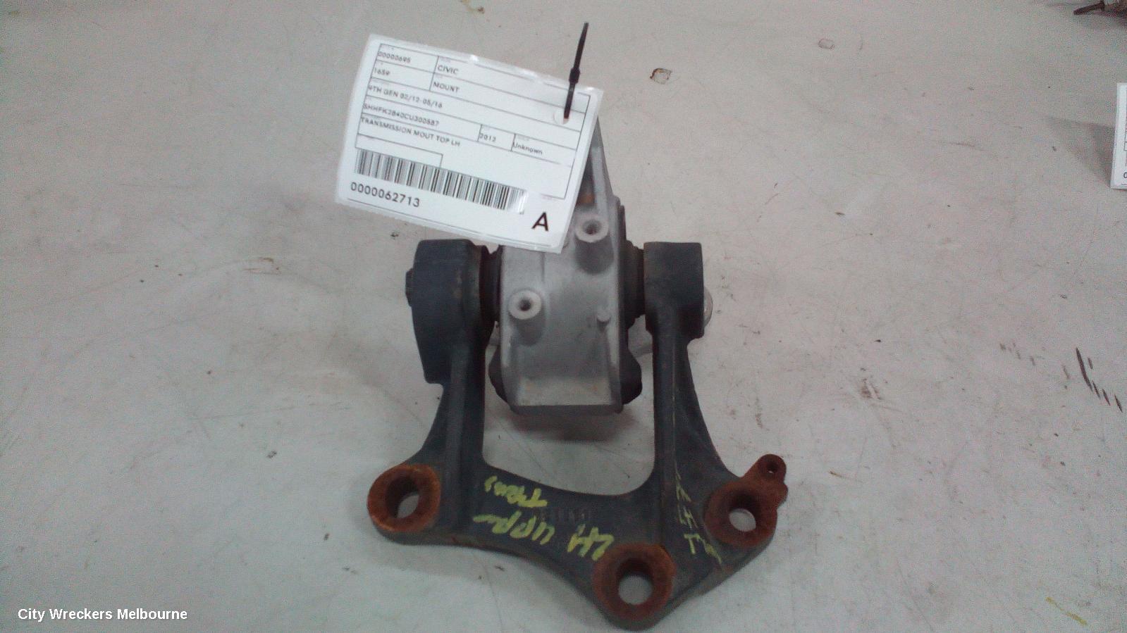 HONDA CIVIC MOUNT, 9TH GEN 02/2012 - 05/2016