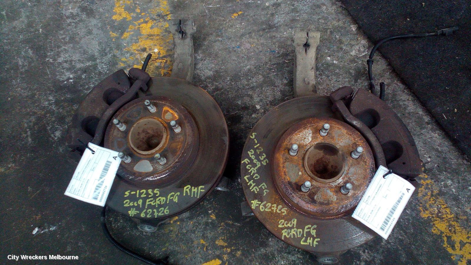 FORD FALCON LEFT FRONT HUB ASSEMBLY, FG-FGX, 05/2008 - 12/2016