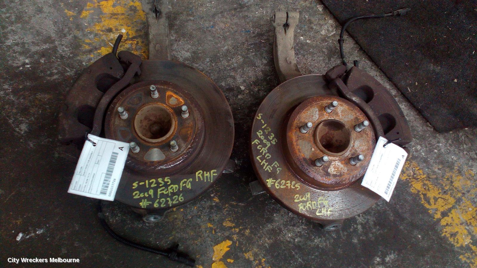 FORD FALCON RIGHT FRONT HUB ASSEMBLY, FG-FGX, 05/2008 - 12/2016