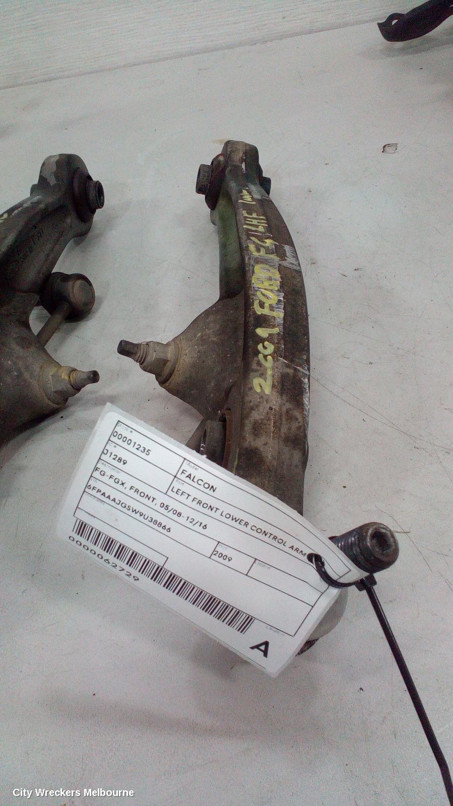 FORD FALCON LEFT FRONT LOWER CONTROL ARM, FG-FGX, FRONT, 05/2008 - 12/2016