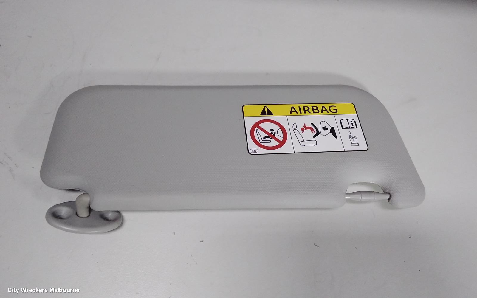 TOYOTA COROLLA SUNVISOR, ZRE182R, LH SIDE, 10/2012 - 06/2018